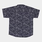 Boys Cotton Casual Shirt, नेवी ब्लू, small image number null