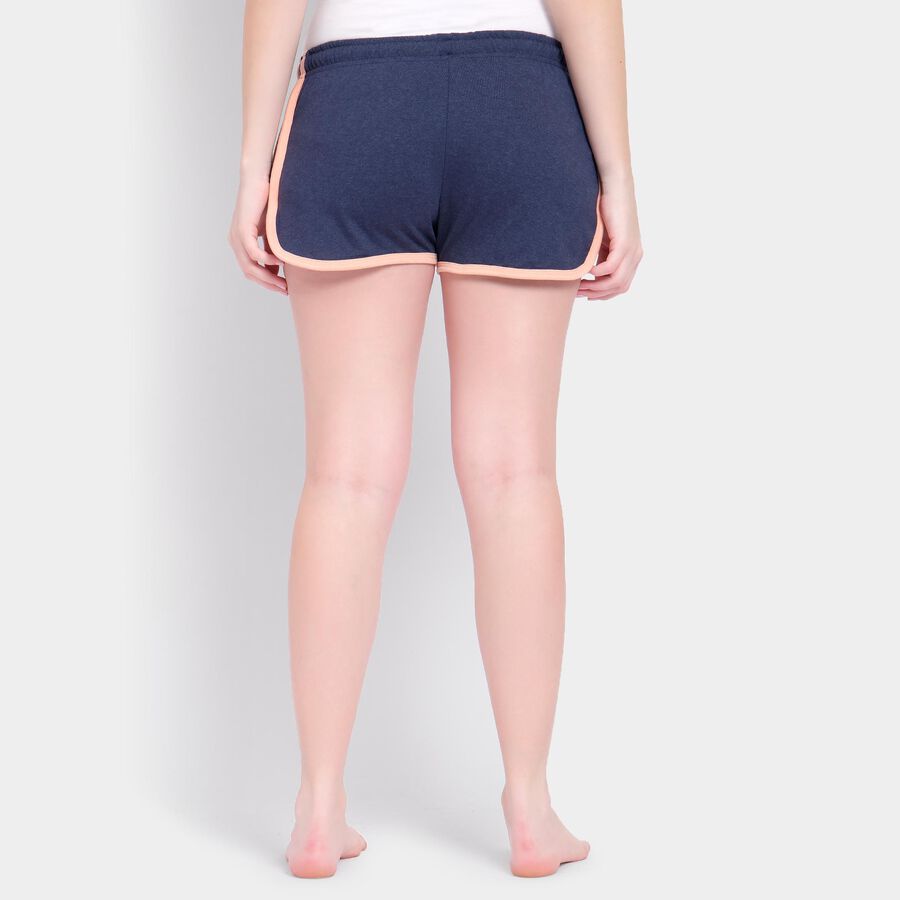 Ladies' Shorts, गहरा नीला, large image number null