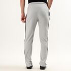 Men's Light Grey Regular Fit Side-Striped Track Pants, Light Grey, small image number null