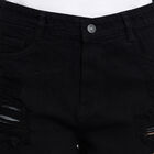 Cotton Shorts, काला, small image number null