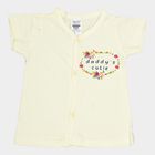Infants Cotton T-Shirt, Yellow, small image number null