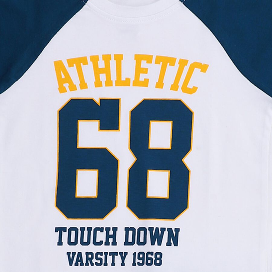 Boys' Knit Baba Suit, White, large image number null