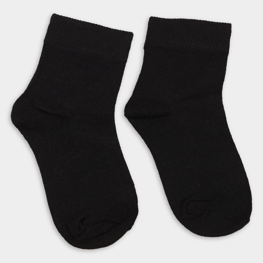 Boy's Socks, Black, large image number null