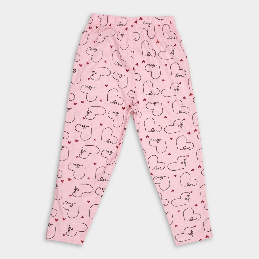 Girl's Pyjama, Light Pink, large image number null