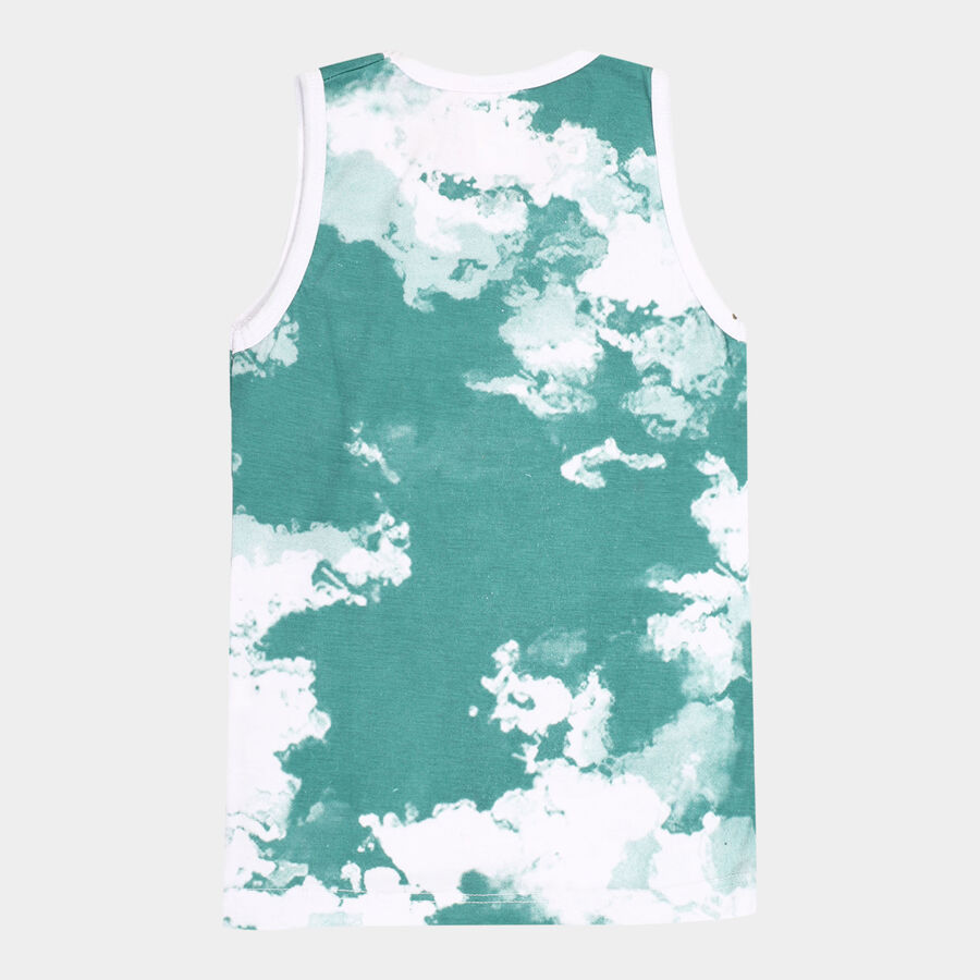 Boys All Over Print T-Shirt, White, large image number null