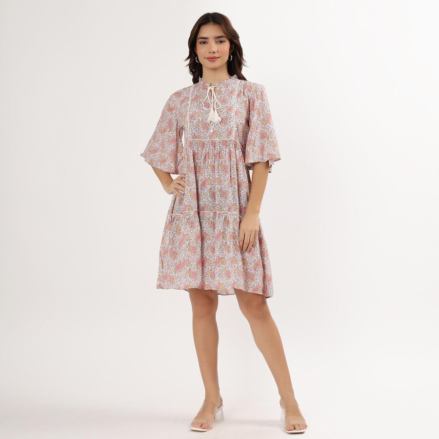Ladies' Dress, Pink, large image number null