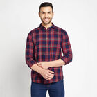 Cotton Checks Casual Shirt, Red, small image number null