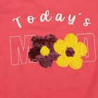 Girls' T-Shirt, Orange, small