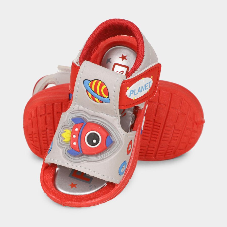 Boys' Sandal, ग्रे, large image number null