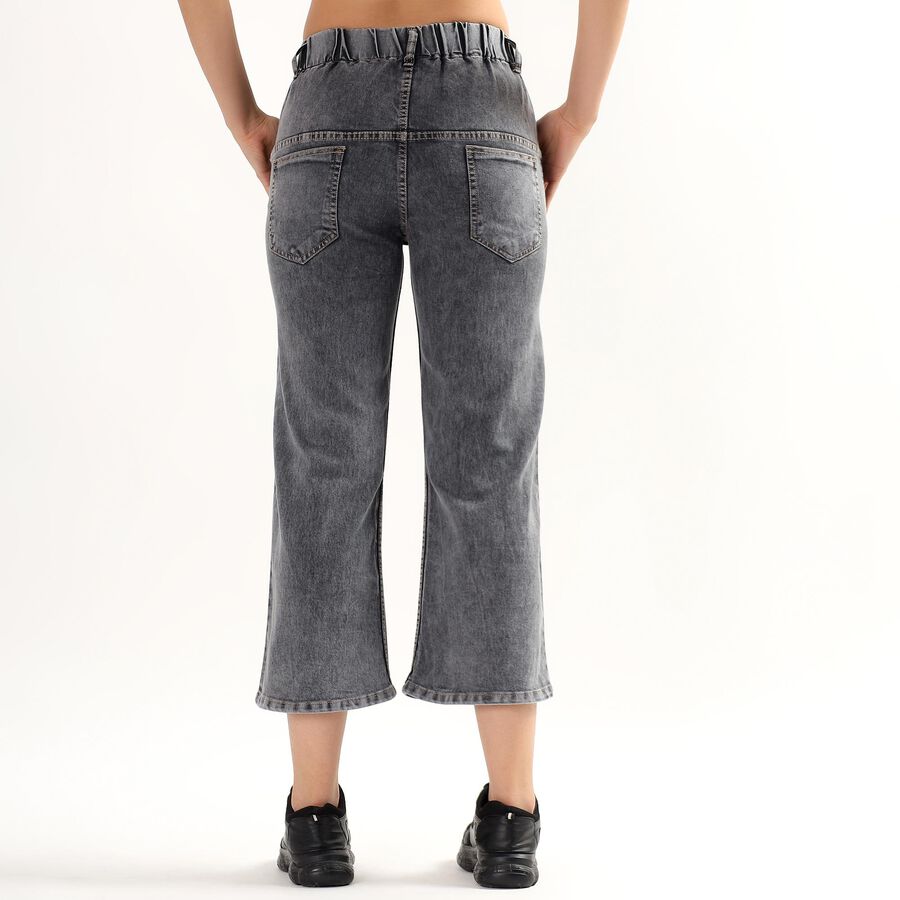 Ladies' High Rise Jeans , Dark Grey, large image number null