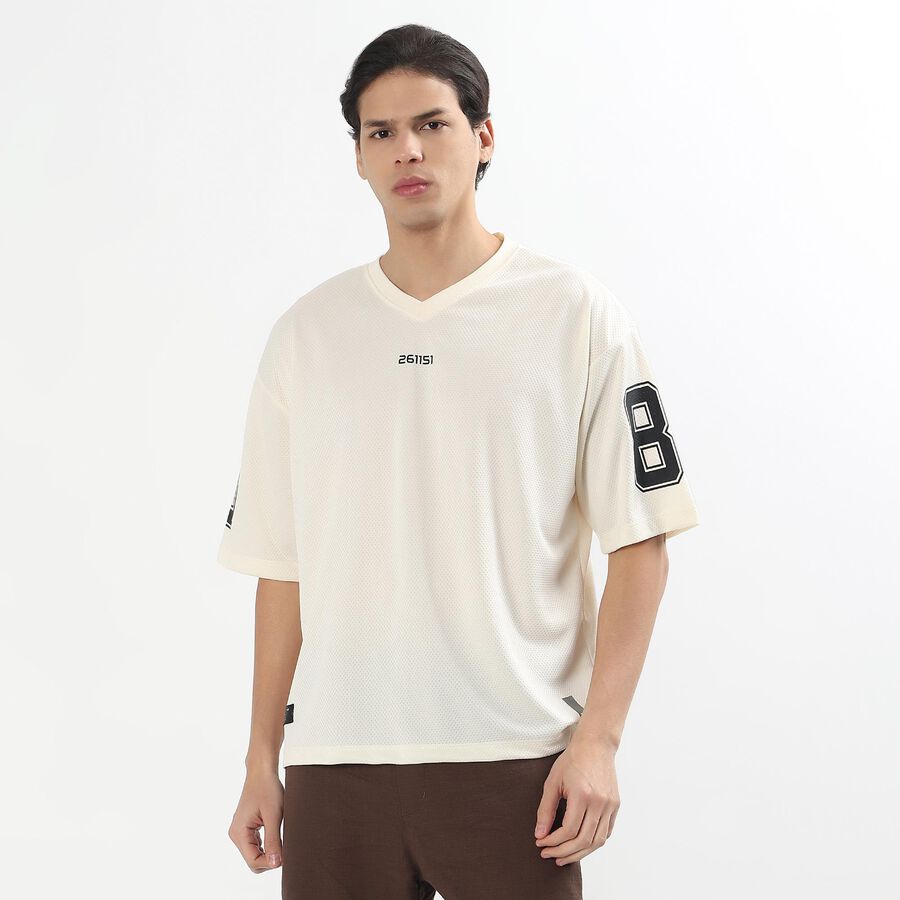 Men's Drifit T-Shirt, Off White, large