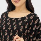 Ladies' Full Length Nighty , Black, small image number null