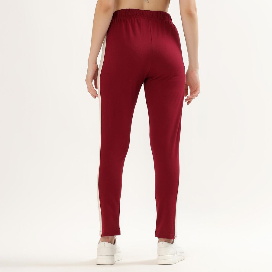Ladies' Regular Track Pants , Wine, large image number null