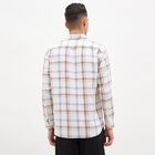 Men's Muted Beige Cotton Spread Collar Casual Shirt, गहरा पीला, small image number null