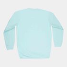 Printed Sweatshirt, Aqua, small image number null