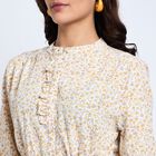 Ladies' Dress, पीला, small image number null