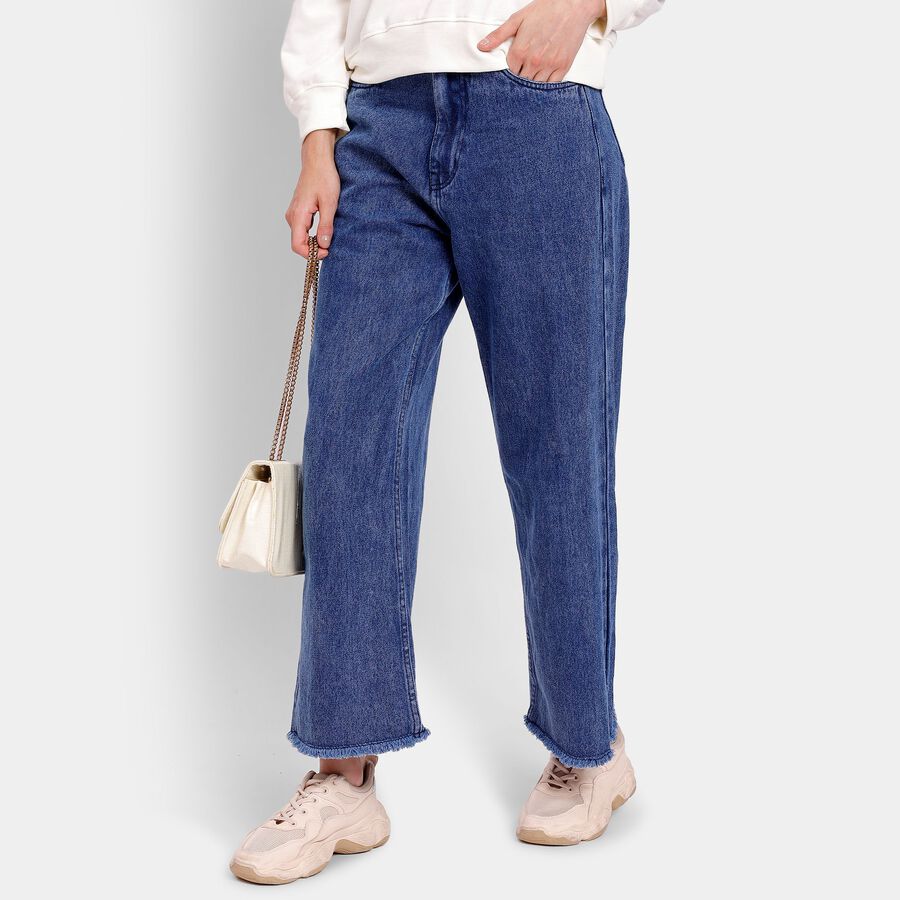 Ladies' Jeans , Mid Blue, large image number null