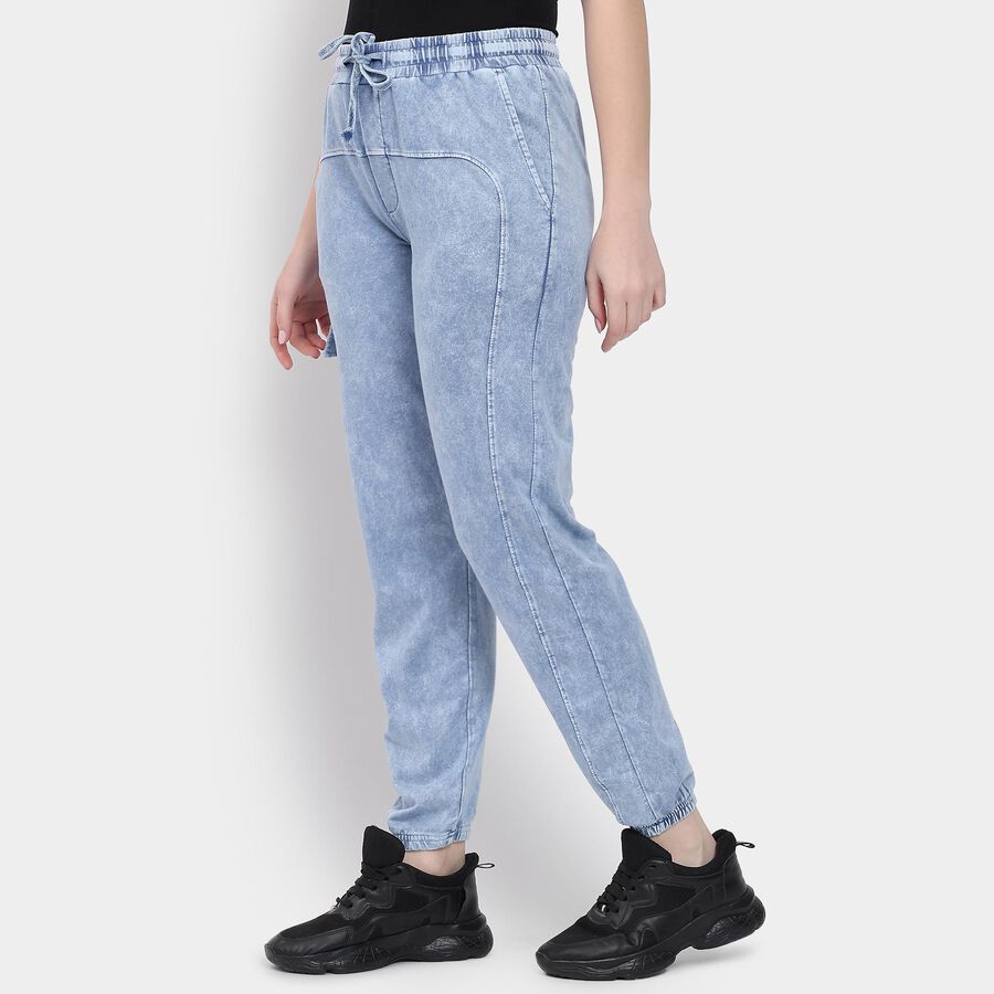 Ladies' Track Pants , Light Blue, large