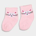 Infants' Socks (Pack of 3), Pink, small