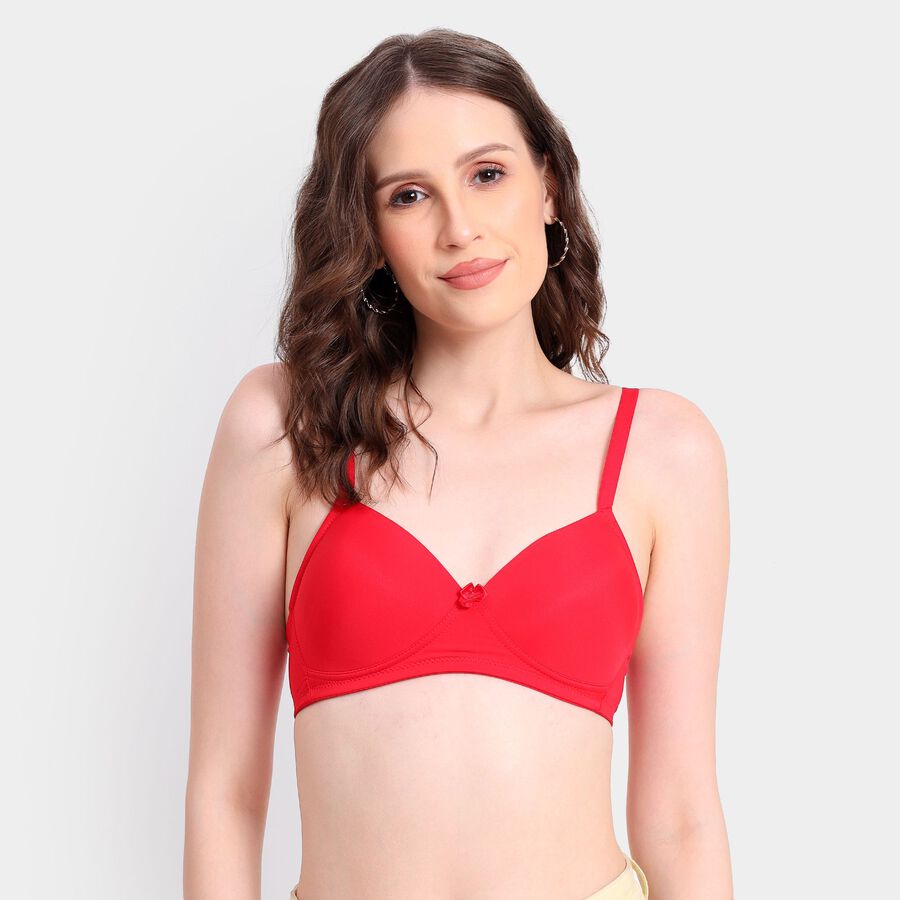 Ladies' Bra, लाल, large image number null
