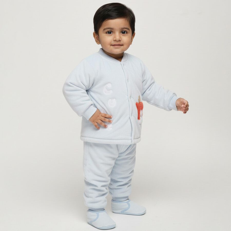 Infants' Baba Suit, Light Blue, large image number null