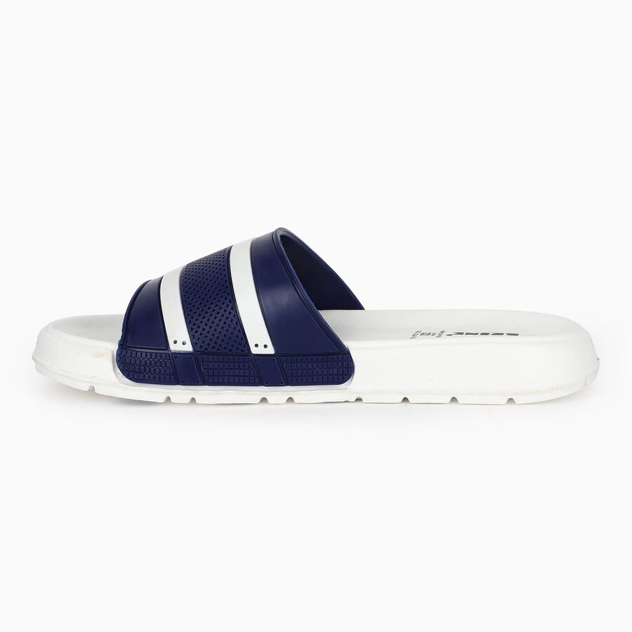 Boys' Slipper, Navy Blue, large image number null