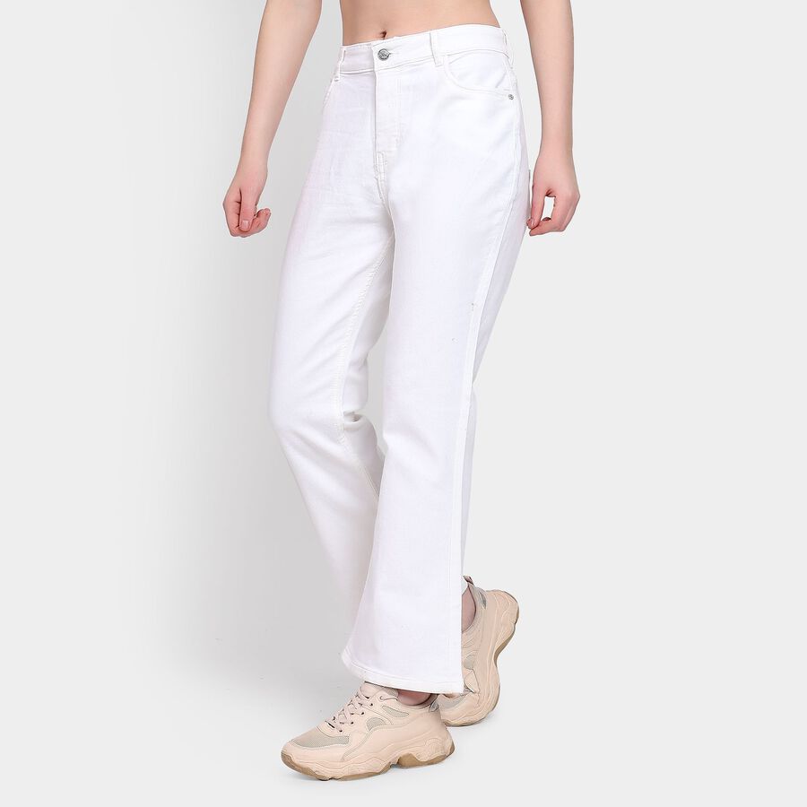 Ladies' Jeans, White, large image number null