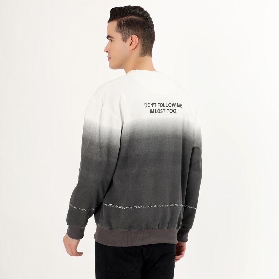 Men's Sweatshirt, Black, large image number null