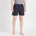 Cotton Printed Boxers, Navy Blue, small image number null