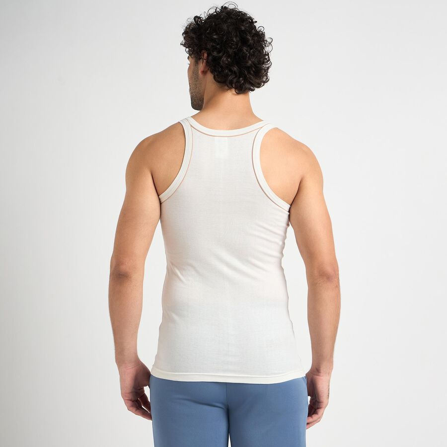 Men's 100% Cotton Gym T-Shirt , Beige, large image number null