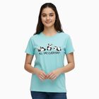 Girls' T-Shirt, एक्वा, small image number null