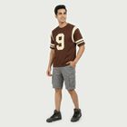Men's Drifit T-Shirt, भूरा, small