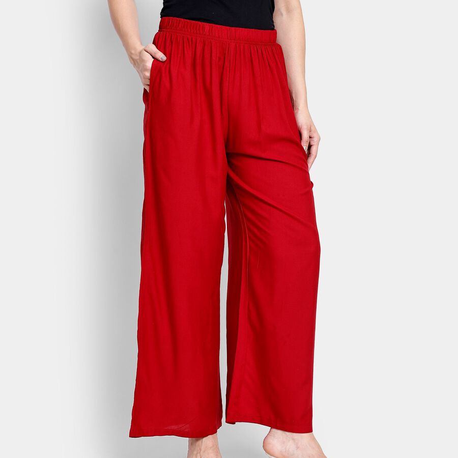 Ladies' Palazzos , Maroon, large image number null