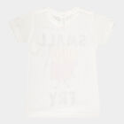 Boys Cotton T-Shirt, White, small image number null