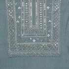 Girls Teal Blue Floral Printed Fusion Set, Teal Blue, small