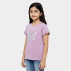 Girls' T-Shirt, लाइलेक, small