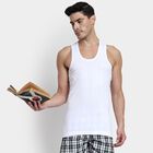 Men's 100% Cotton Vest, White, small image number null