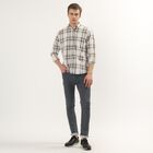 Men's Light Green Cotton Spread Collar Casual Shirt, हल्का हरा, small