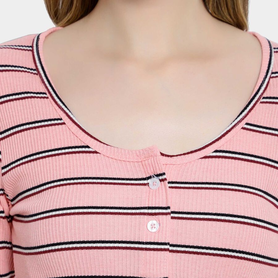 Stripes Top, Pink, large image number null
