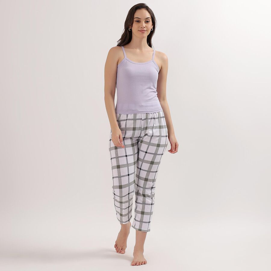 Ladies' 100% Cotton Slips, Lilac, large image number null
