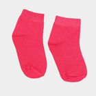 Girls Solid Basic Socks, Fuchsia, small image number null