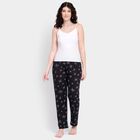 Ladies' Pyjama, काला, small image number null