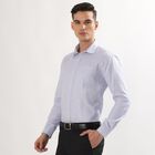 Men's Light Lavender Purple Slim Fit Casual Shirt, Purple, small image number null