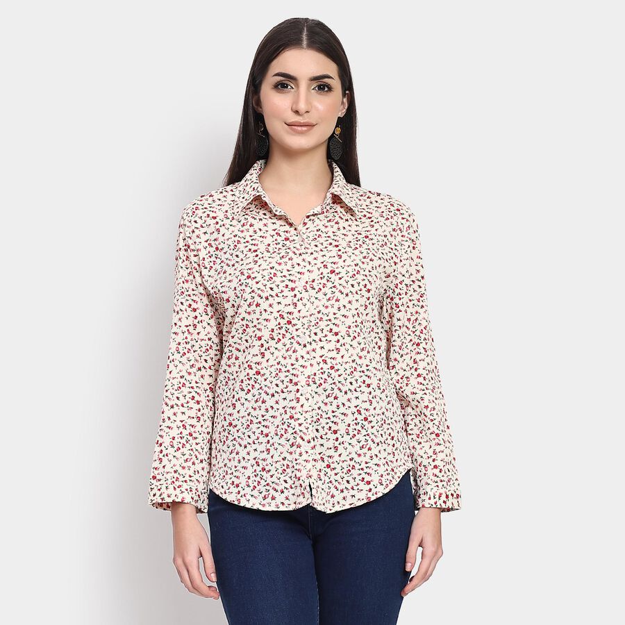 Ladies' Shirt , Off White, large image number null