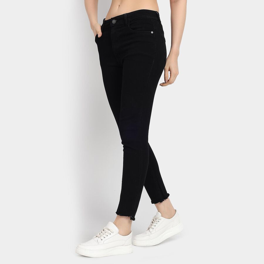 Ladies' Jeans , Black, large image number null