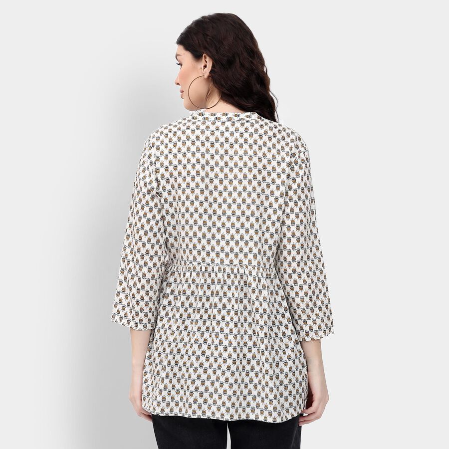 Ladies' Kurti , ऑफ व्हाइट, large image number null