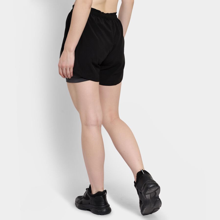 Ladies' Shorts , Black, large image number null