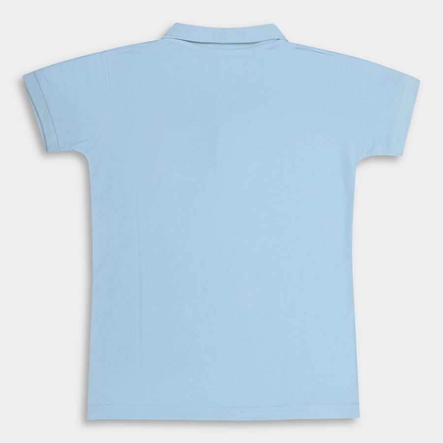 Boys' Half Sleeves T-Shirt , हल्का नीला, large image number null