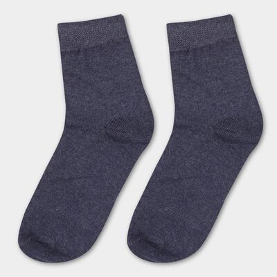 Boys' Dark Navy Regular Fit Socks