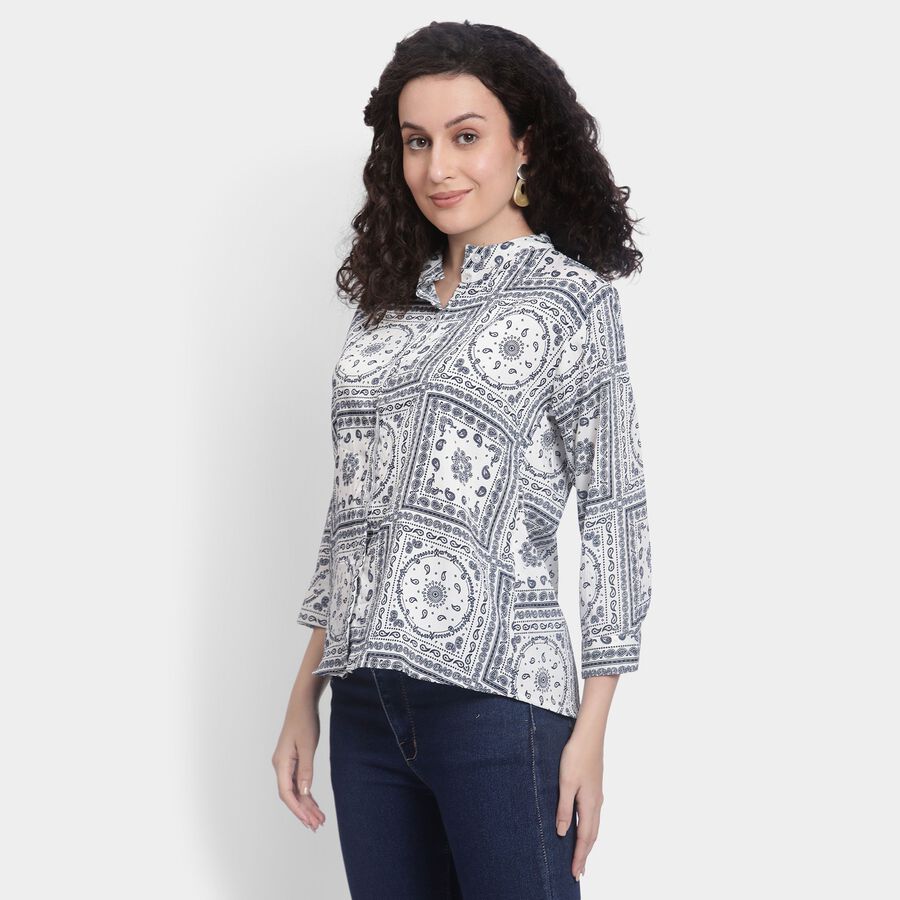 Ladies' Shirt , Navy Blue, large image number null